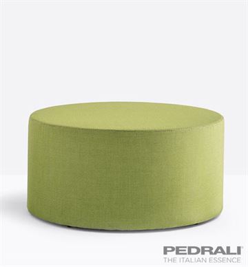 Stor rund WOW Puf - Lounge møbler fra Pedrali