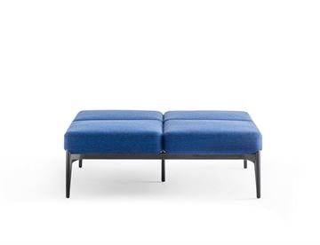 Polstret sofa puf med 4 sæder - italiensk design fra Pedrali