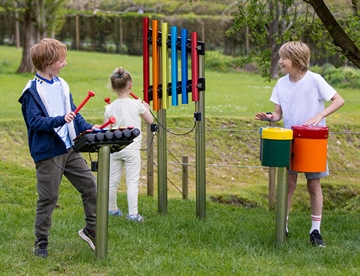 Rainbow Trio Ensemble - Udendørs musikinstrumenter til institutioner mm
