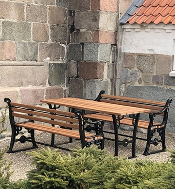 Randers Bord/bænkesæt - Klassisk bænkesæt flot til ethvert uderum