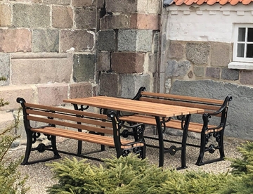 Randers Bord/bænkesæt m. et bord og 2 bænke - Dansk design klassiker