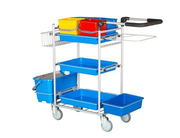 Rengøringsvogn, Ergo Drypsystem m/ 4 spande fra Tina Trolley