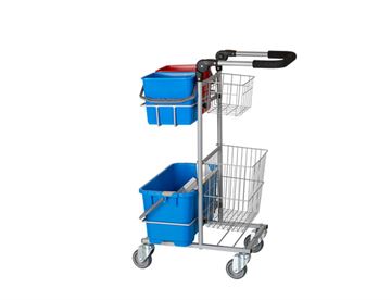 Rengøringsvogn fra Tina Trolley - Ergonomisk rengøringsudstyr 