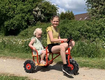 Rose Trehjulet cykel med bagsæde