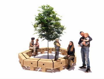 INSPIRATION - RUNA modulære Park og byrumsmøbler