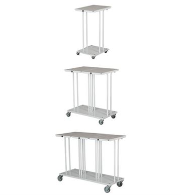 Affaldsstativ m. låg, 110 ltr. - Flere varianter
