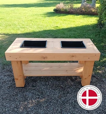 Sand og vand legebord til legepladsen ( ude legekøkken) - Dansk produceret