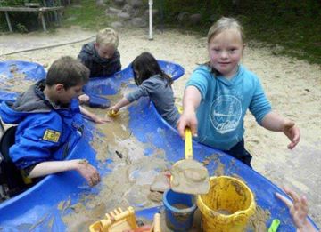 Dejlig sand og smatleg elsker alle børn