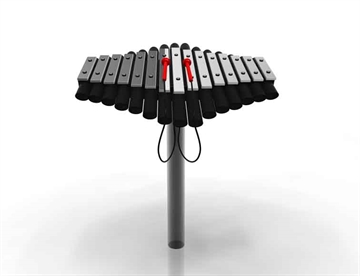 Sansa Rimba HD Xylofon - udendørs musikinstrumenter - Kørestolsvenlige 