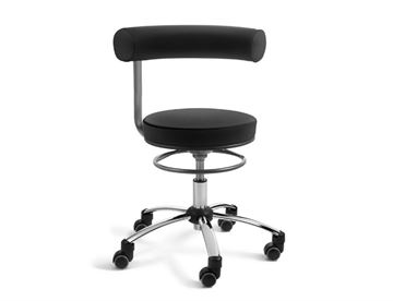 Sanus ergonomisk stol med roterbar ryglæn/armstøtte - alsidig arbejdsstol