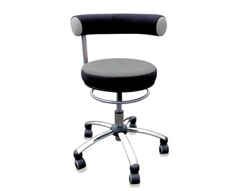 Sanus ergonomisk stol med roterbar ryglæn/armstøtte for en dynamisk arbejdsstilling - sundhedsstol