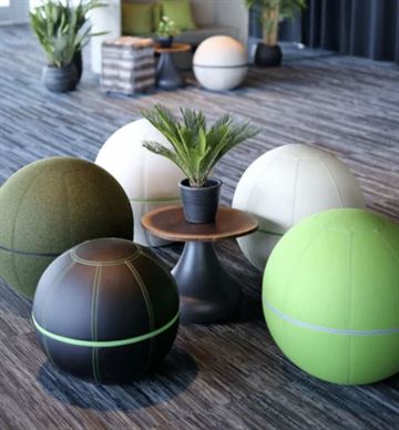 Siddebold - Ergonomisk kontorbold til bedre arbejdstillinger - Office ball