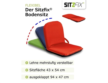 Sitzfix Gulvstol / Foldbart sæde 