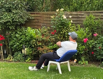 Foldbart sæde til ude og inde - Sitzfix Gulvstol