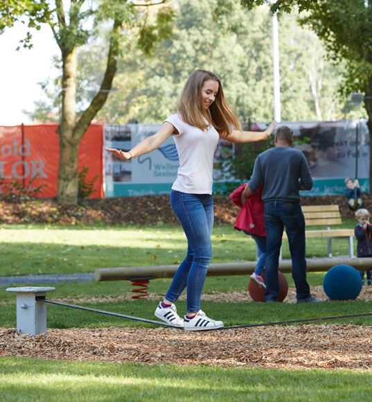  Slackline til aktivitetsområdet