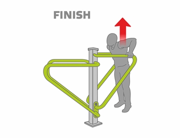 Double Parallel Bars - Finish