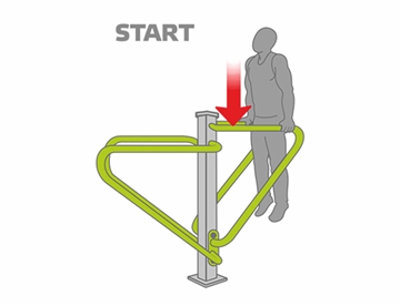 Double Parallel Bars - Start