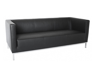 Argo 3 personers sofa i læder - Klassisk sofa i stilrent design