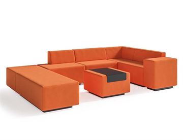 Jazz chill out sofa-modulsystem - Intro tilbud - Fleksible loungemøbler i dansk design