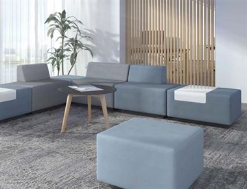 Sofa moduler i enkel og smart design - Jazz Chill Out Lounge Modulsystem - Dansk Design 