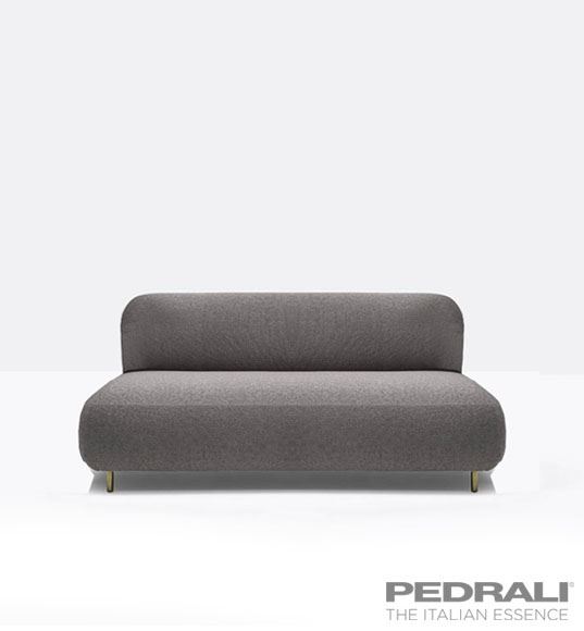 Buddy 2 pers. sofa uden armlæn - Pedrali