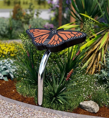 Sommerfugl udendørs musikinstrument - Butterfly musikskulptur