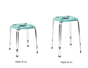 Space taburet - vælg imellem 2 højder