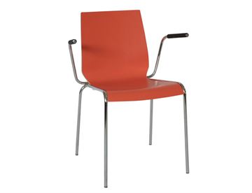 Spela stol med armlæn - Praktisk stol til ophæng på bord