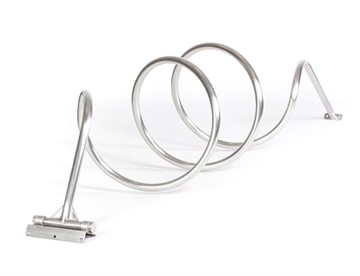 Spiral glidestang i rustfrit stål - Legepladsudstyr