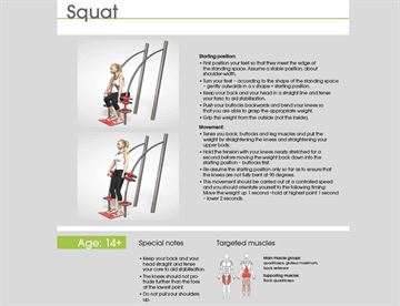 Squat Trainer instruktioner