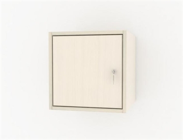 Stino personaleskab m. lås  - 1b × 1h = 1 rum - Vægmonterede skabe med lås