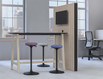 Wobby højderegulerbar balancestol til det moderne kontorrum