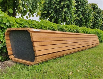 TimberLog Parkbænk - Sociale møbler / byrumsmøbler fra TimberNest