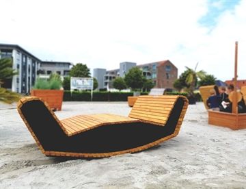 TimberLounge Vippende Loungemøbel - Byrumsmøbel