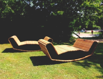 TimberLounge Vippemøbel - Vippende Loungemøbel