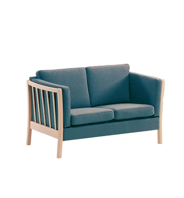 Klassisk tremmesofa, 2 personers sofa. Vælg imellem flere farver