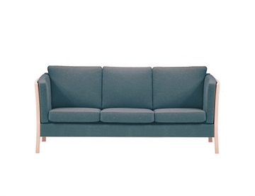 Klassisk 3 personers tremmesofa - Stof
