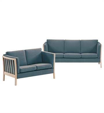 Klassiske tremmesofaer - Sofagruppe med 2 og 3 personers sofa 