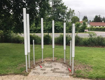 Tubular Bells - udendørs musikinstrumenter / tonerør