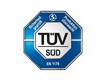 TÜV Godkendt / certificeret
