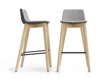 Twist&SIT barstol med træben - Højstol i dansk design