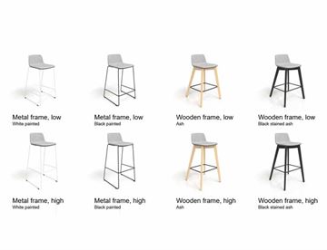 Twist&SIT stoleserie - Højstole i dansk design