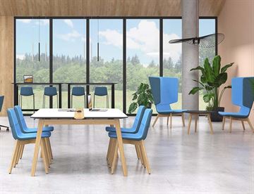 Twist&SIT højrygget lænestol - Lækker stoleserie i dansk design - Mange varianter