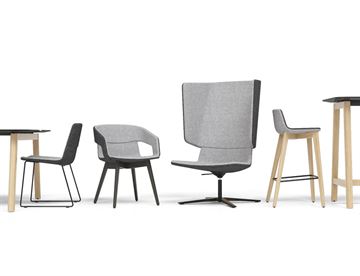 Twist&SIT stoleserie - Flot serie med stole i dansk design til ethvert formål
