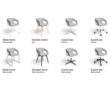 Twist&SIT stole - Mange varianter - Dansk design