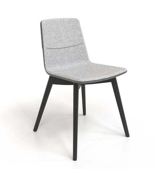 Twist&SIT konferencestol / mødestol med træben - Lækkert dansk design