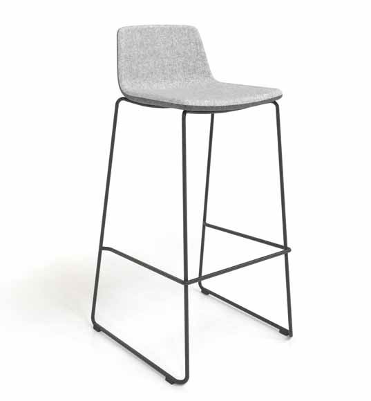 Twist&SIT stabelbar højstol med medestel - Barstol i dansk design