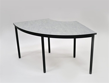 Halvt U-Bord ¼ Ø220 cm. - Inklusionsbord med mange muligheder