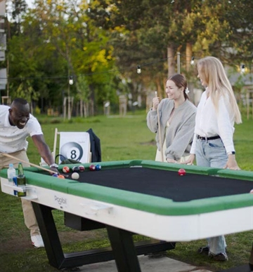 Udendørs Poolbord, Poolbil