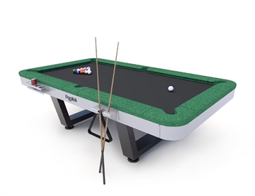 Udendørs Poolbord, Poolbil - Grøn